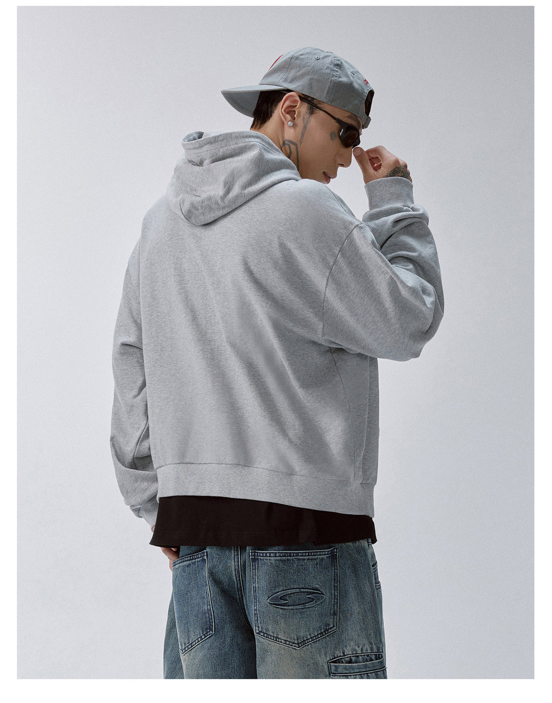 F2CE Embroidery Patch Zip Up Hoodie | Face 3 Face