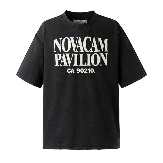 NOVACAM Simple Logo Reverse Stitching Tee | Face 3 Face