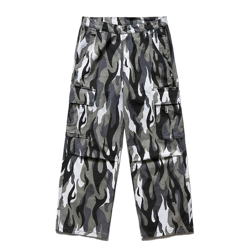 Remedy Flame Camouflage Work Cargo Pants | Face 3 Face
