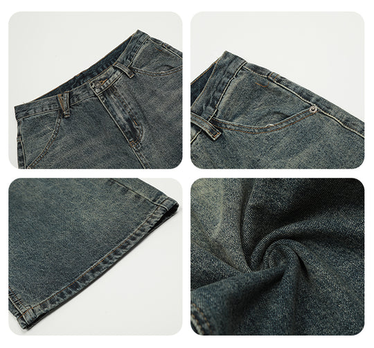 F3F Select Holes Faded Distressed Jeans | Face 3 Face