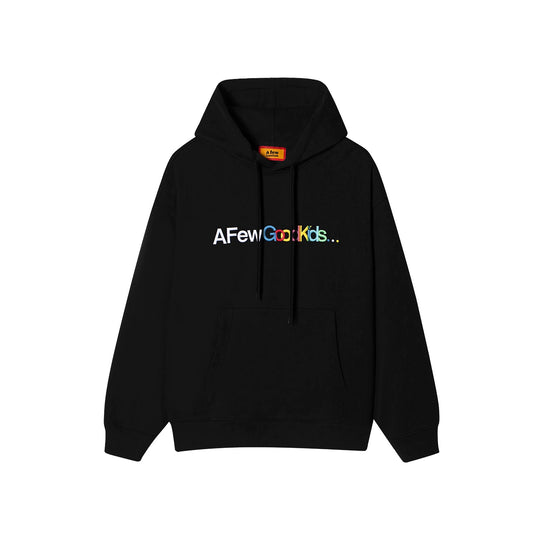 AFGK Gradient Logo Embroidered Hoodie | Face 3 Face