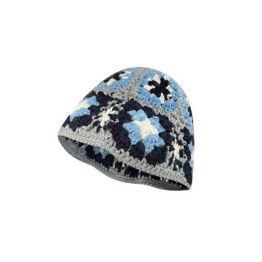 S45 Floral Knit Bucket Hat | Face 3 Face