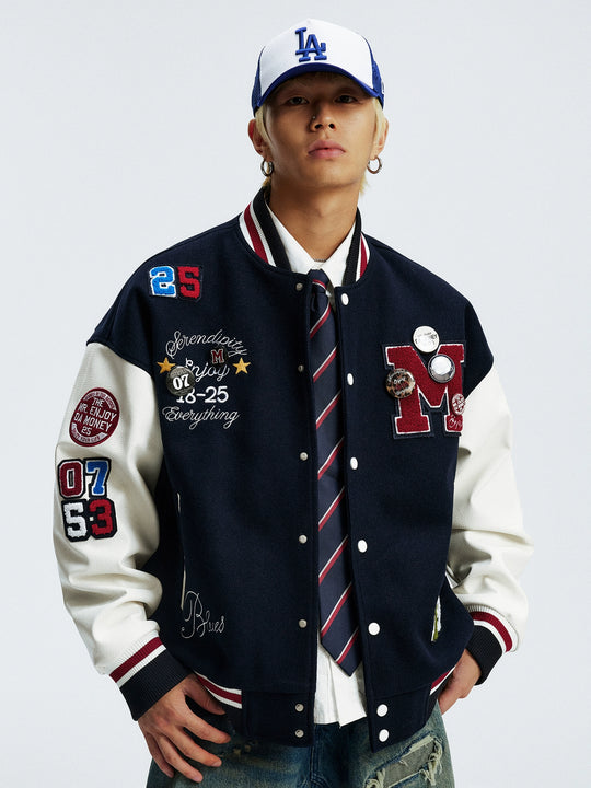 MEDM Seventh Anniversary Exclusive Varsity Jacket | Face 3 Face