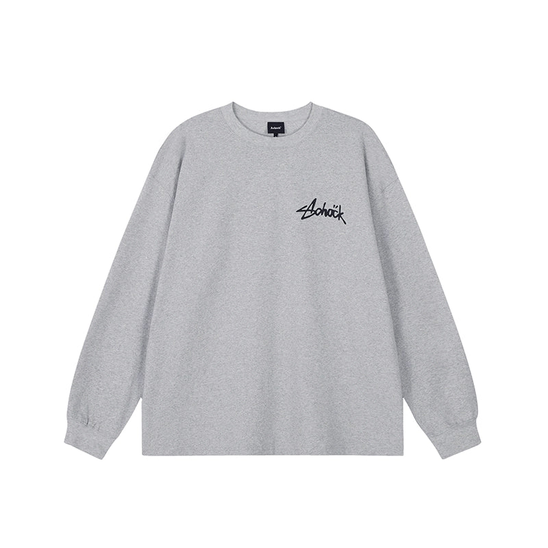 Achock Basic Logo Long Sleeve Tee | Face 3 Face