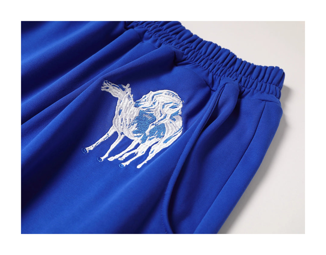 KARMANISTIC Embroidered Printed Baggy Sweatpants | Face 3 Face