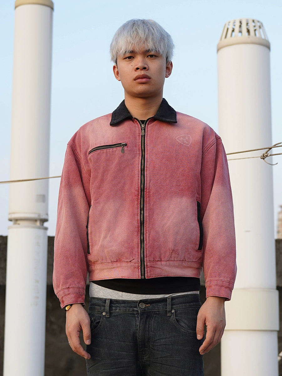 TGFCLUB Washed Detroit Work Jacket | Face 3 Face