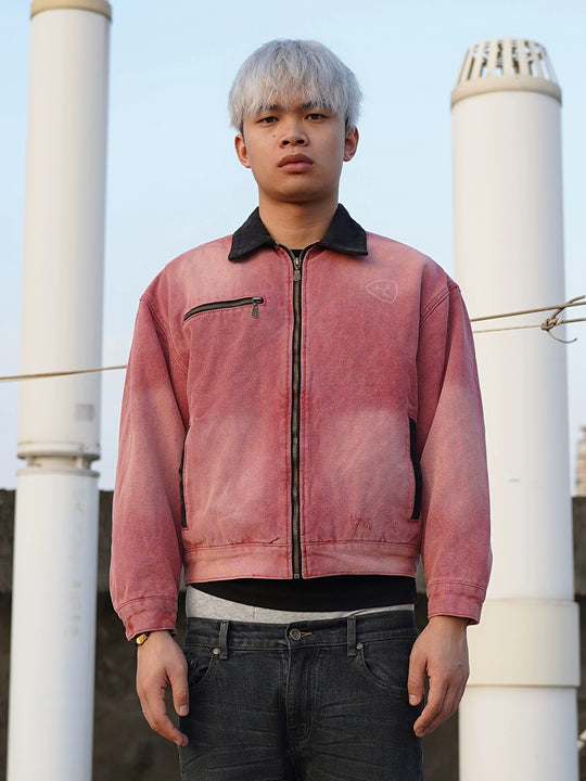 TGFCLUB Washed Detroit Work Jacket | Face 3 Face