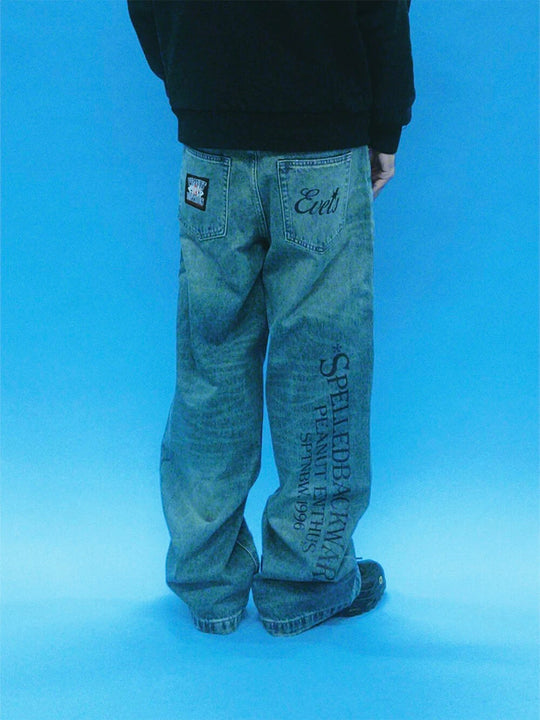 EVETS Vintage Blue Wash Jeans | Face 3 Face