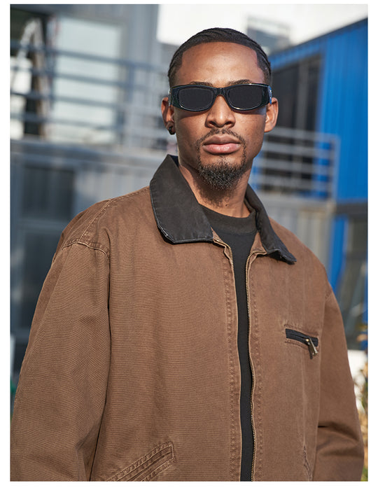 F3F Select Color Block Lapel Detroit jacket | Face 3 Face