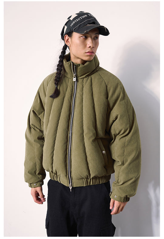 Remedy Metal Stud Down Jacket | Face 3 Face