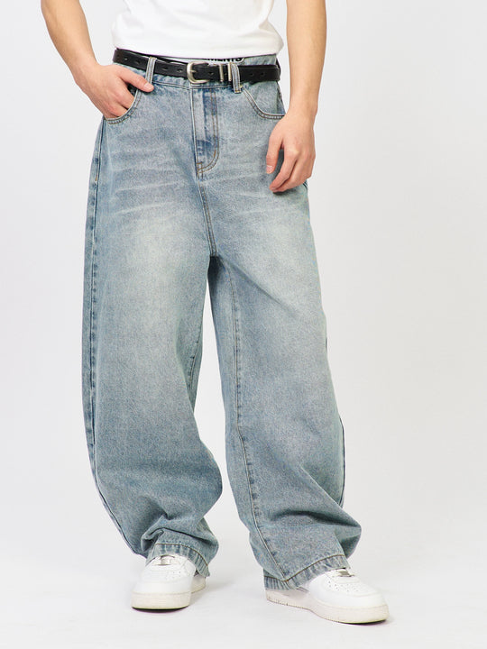 S45 Multicolor Balloon Baggy Jeans | Face 3 Face