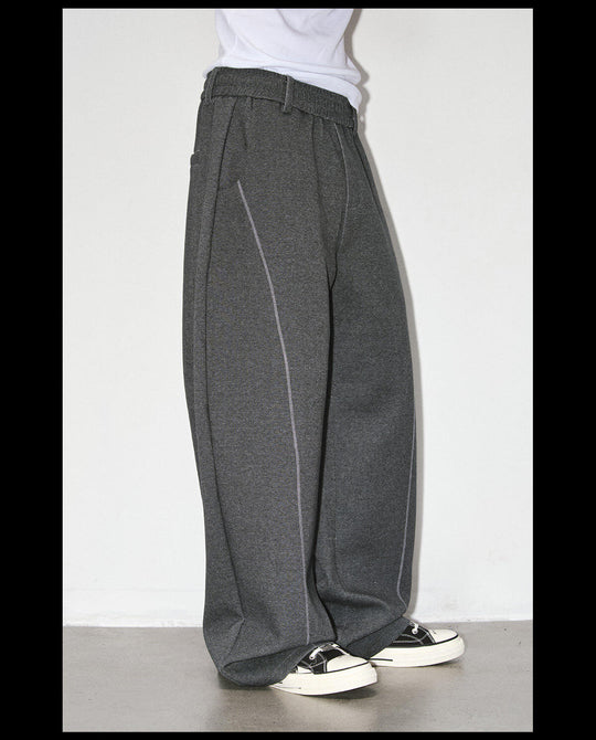 NOVACAM Air Layered Curved Baggy Sweatpants | Face 3 Face
