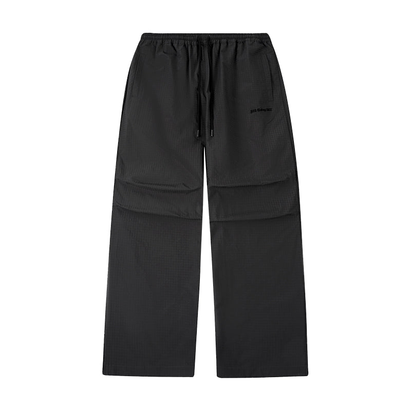 1807 Textured Plaid Fabric Track Pants | Face 3 Face