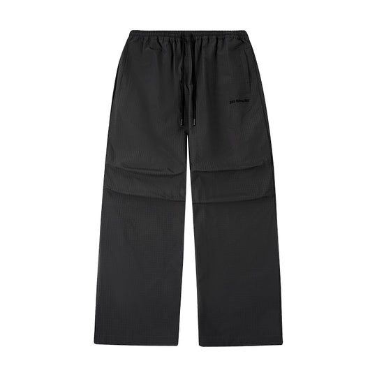 1807 Textured Plaid Fabric Track Pants | Face 3 Face