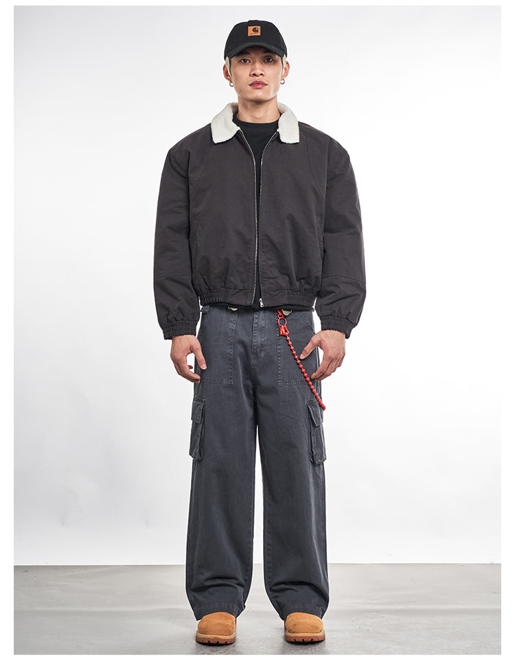 F3F Select Fur Collar Work Jacket | Face 3 Face