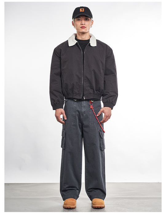 F3F Select Fur Collar Work Jacket | Face 3 Face