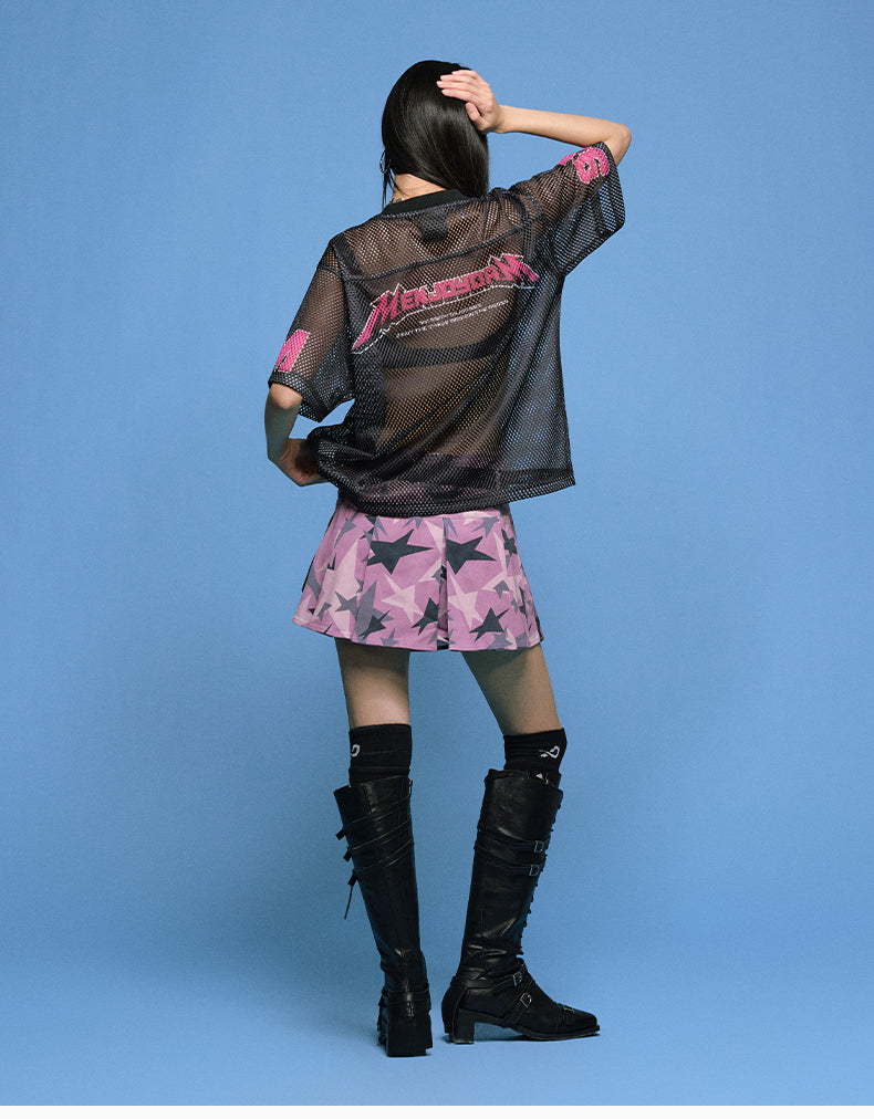 MEDM 99 Numbered Retro Mesh Jersey | Face 3 Face