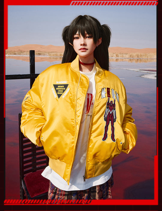MEDM x EVA Unit-00, Unit-01, Unit-02 MA-1 Bomber Jacket | Face 3 Face