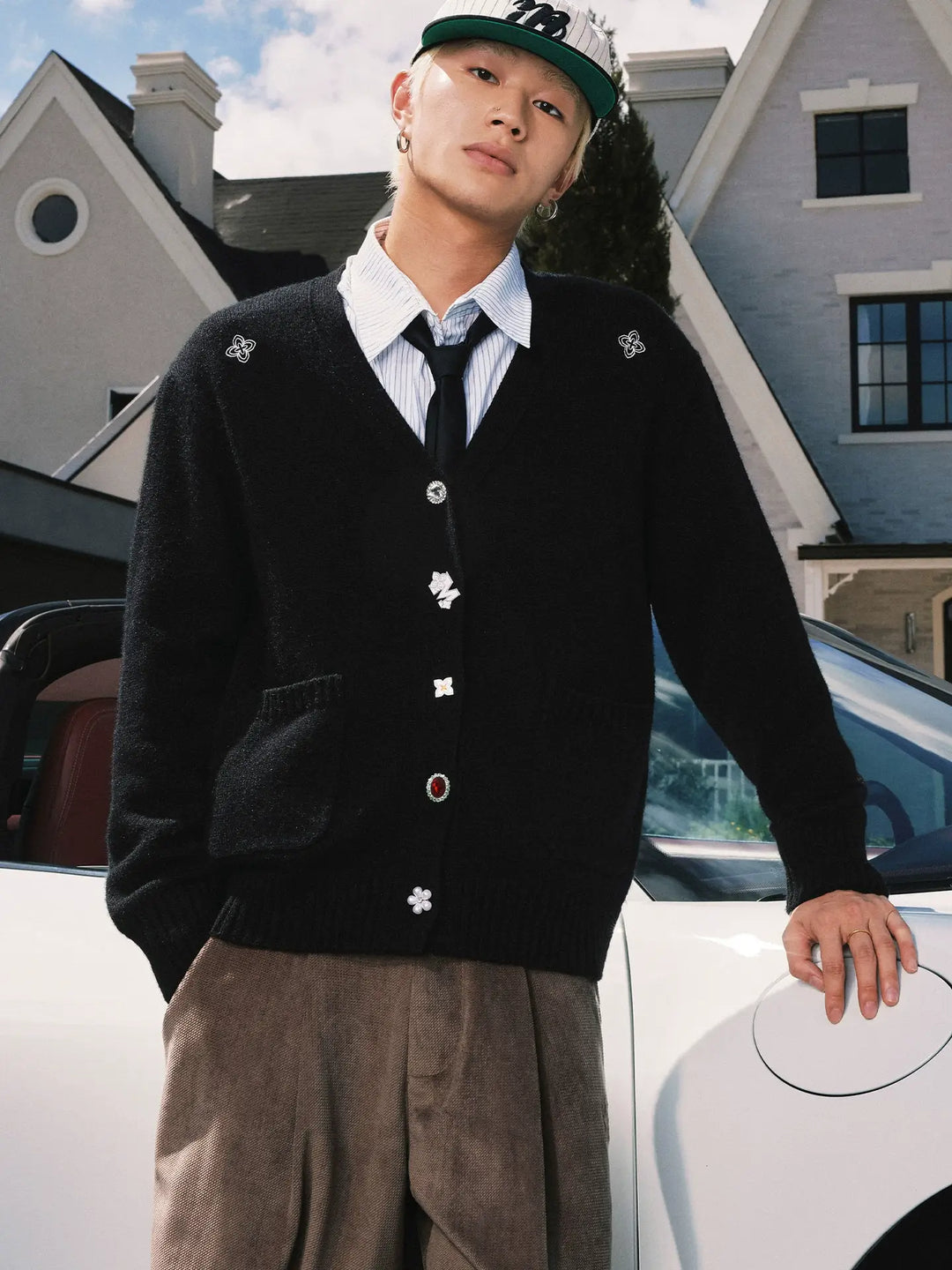 MEDM Multi Button Knit Cardigan | Face 3 Face