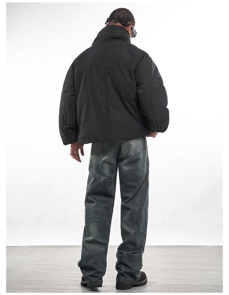 F3F Select Stand Up Collar Puffer Jacket | Face 3 Face