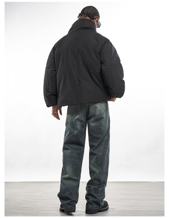 F3F Select Stand Up Collar Puffer Jacket | Face 3 Face