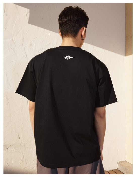 Remedy Letters and Patch Print Cool Touch Tee | Face 3 Face