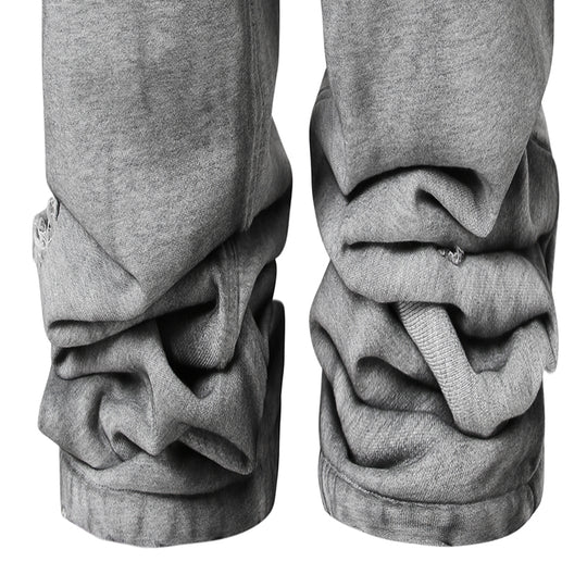 KARMANISTIC Distressed Flag Print Jogger Sweatpants | Face 3 Face