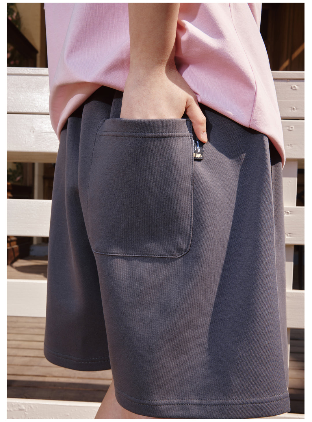 Remedy Double Waist Layer Sweat Sports Shorts | Face 3 Face