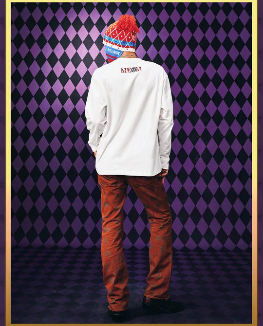 MEDM × JOJO Character Print Long Sleeve Tee | Face 3 Face