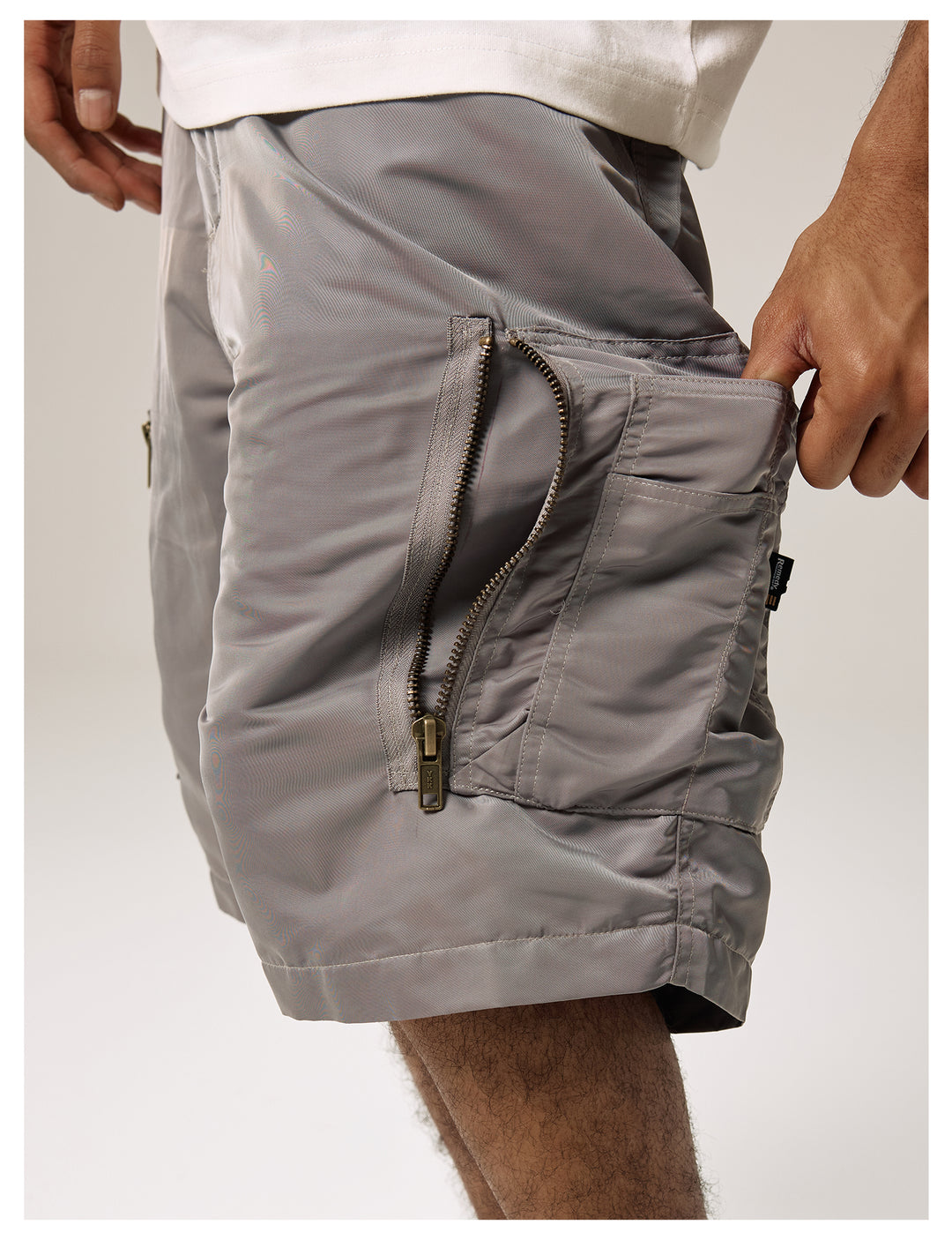 Remedy Multi Pocket Nylon Work Cargo Shorts | Face 3 Face