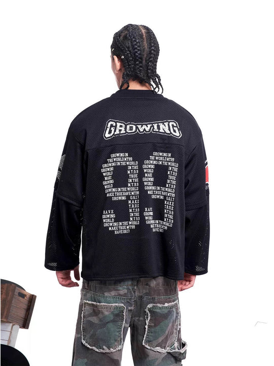 F3F Select 99 V Neck Mesh Long Sleeve Jersey | Face 3 Face