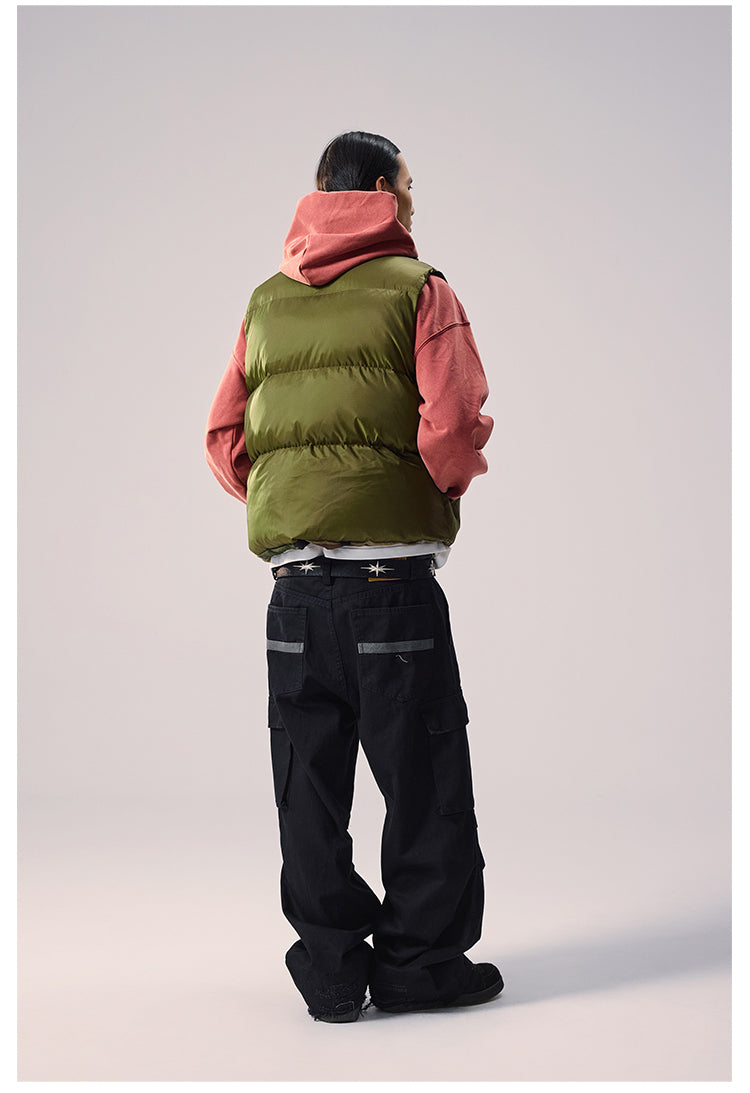 Remedy Camouflage Reversible Down Vest | Face 3 Face