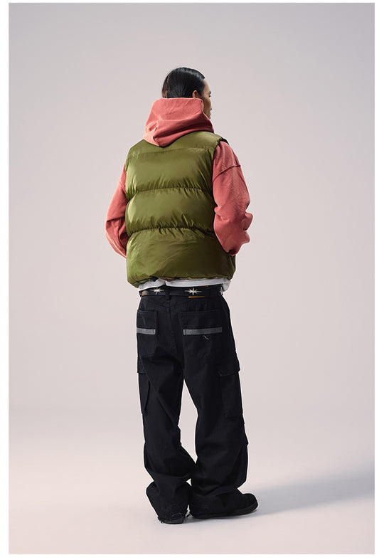 Remedy Camouflage Reversible Down Vest | Face 3 Face