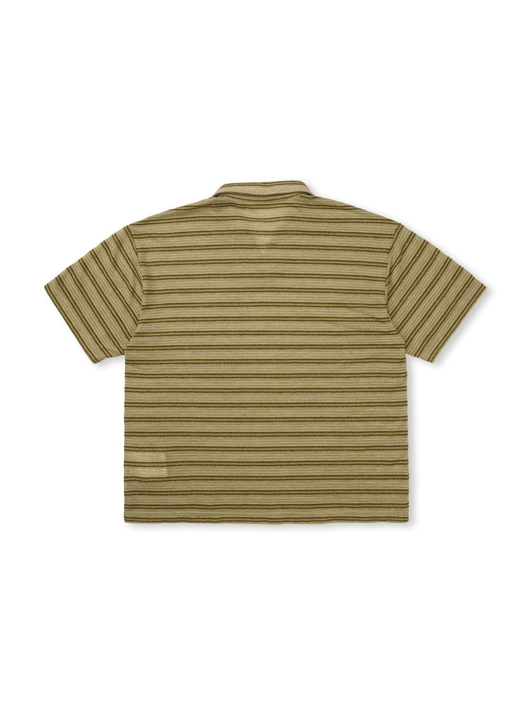 EVILKNIGHT(EK) Striped Graffiti Print Polo | Face 3 Face