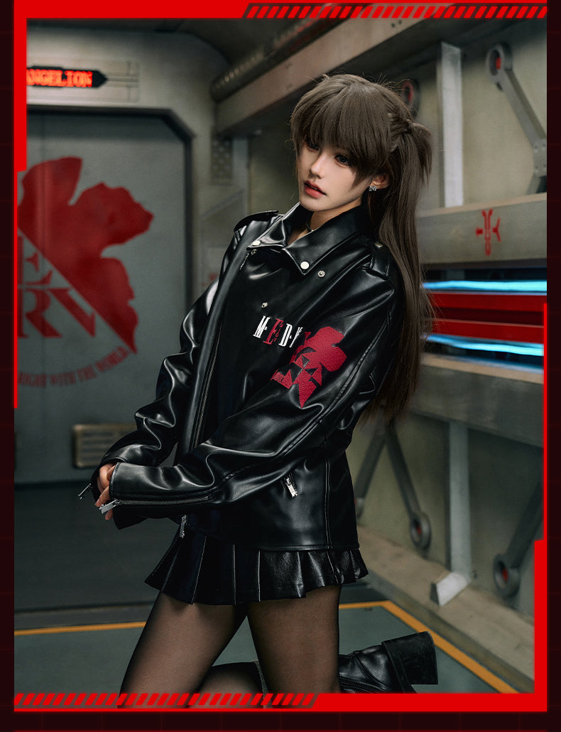 MEDM x EVA Unit-13 Leather Jacket | Face 3 Face