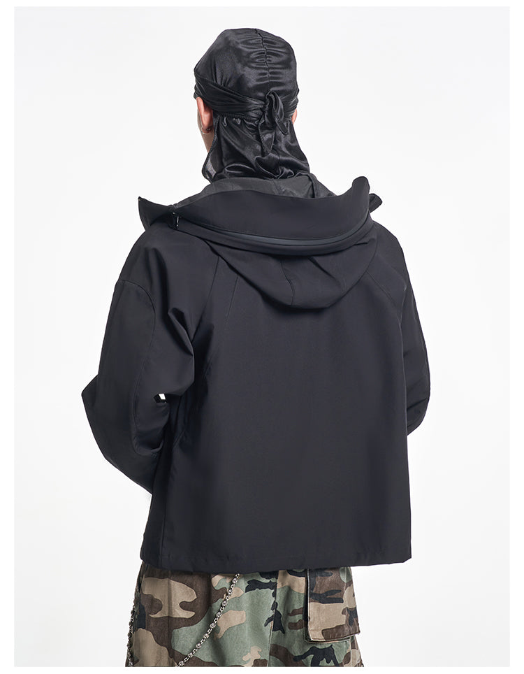 F3F Select Functional Hooded Technical Jacket | Face 3 Face