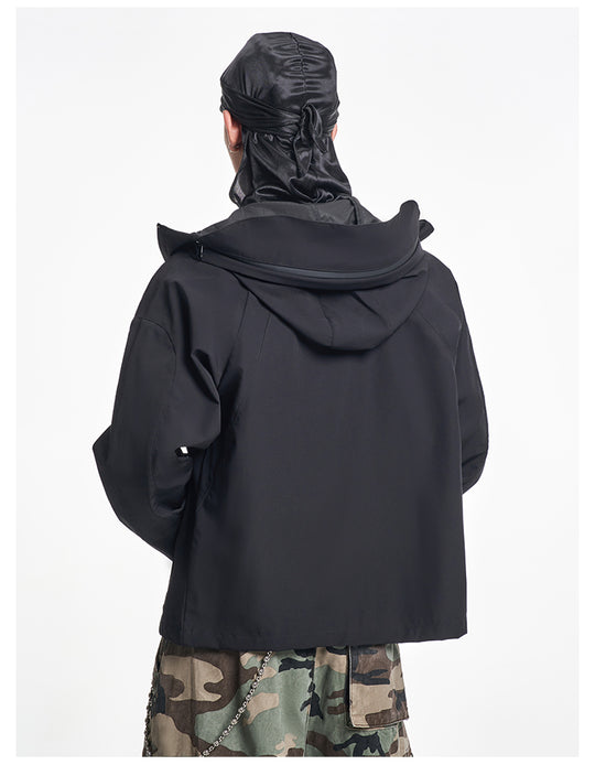 F3F Select Functional Hooded Technical Jacket | Face 3 Face