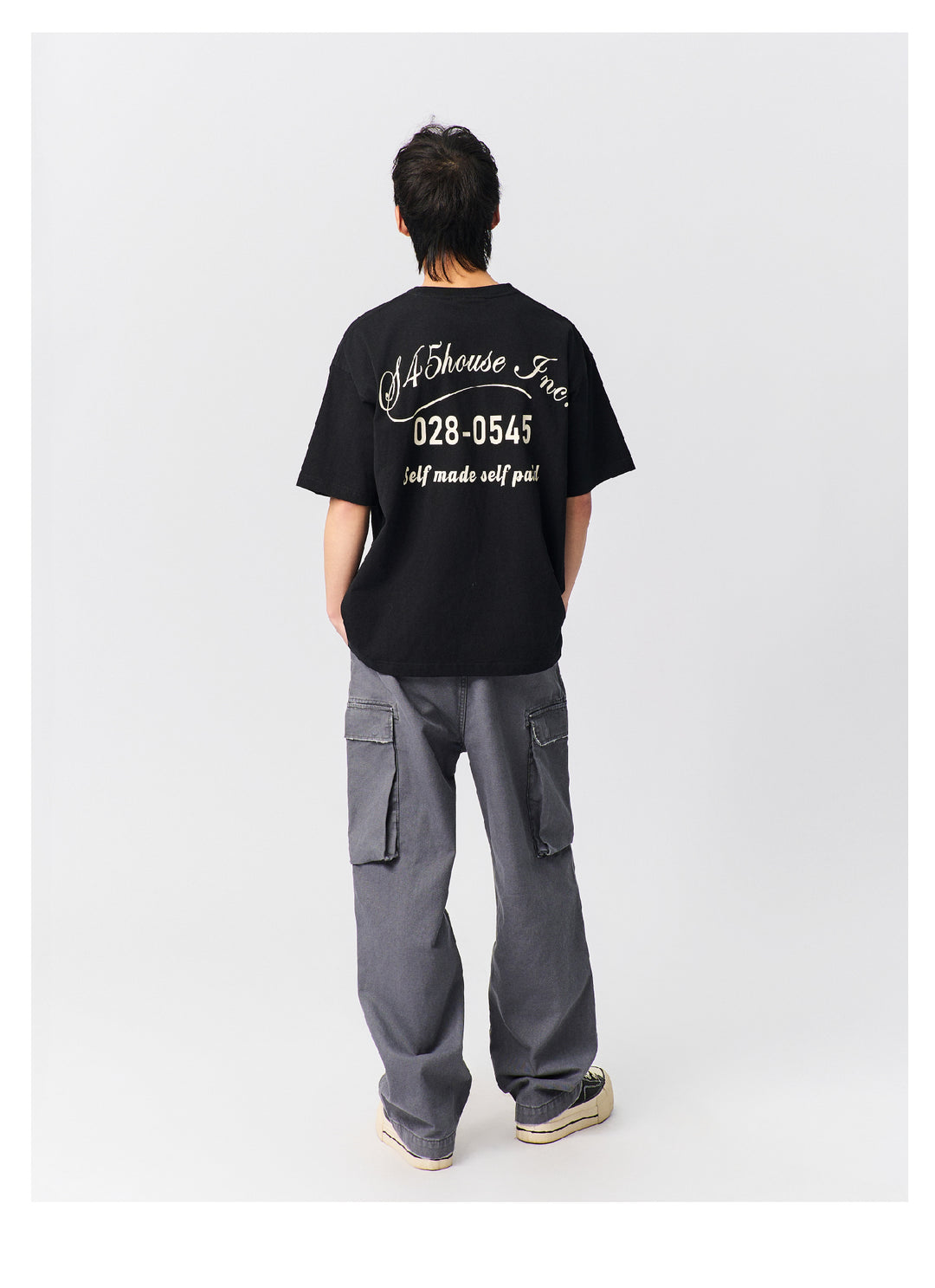 S45 Text Typography Printed Tee | Face 3 Face