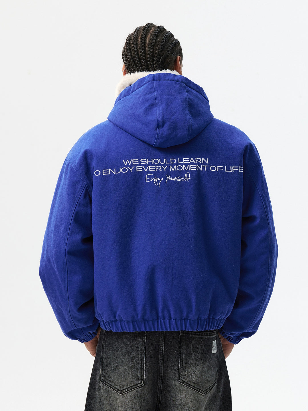 MEDM Sherpa Fleece Quilted Work Jacket | Face 3 Face