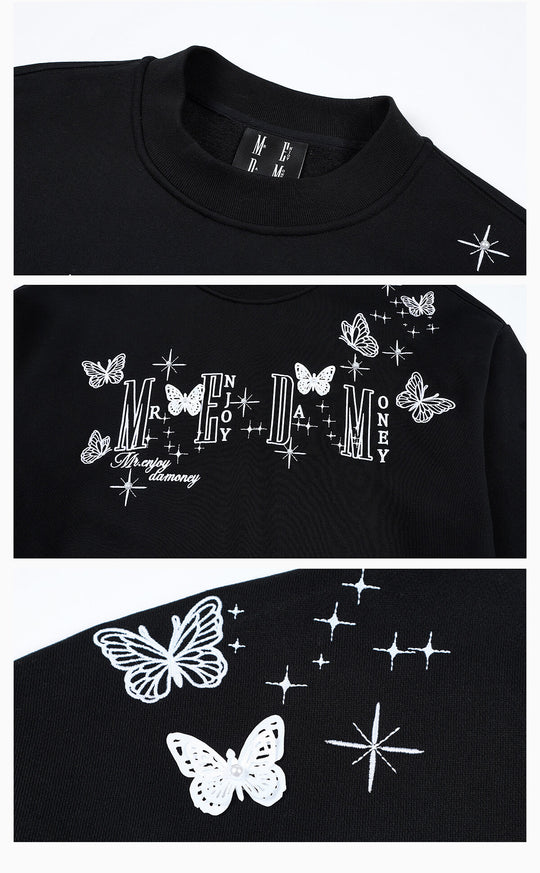 MEDM 3D Butterfly Logo Sweatshirt | Face 3 Face