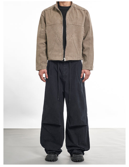 F3F Select Drawstring Ripstop Parachute Baggy Pants | Face 3 Face