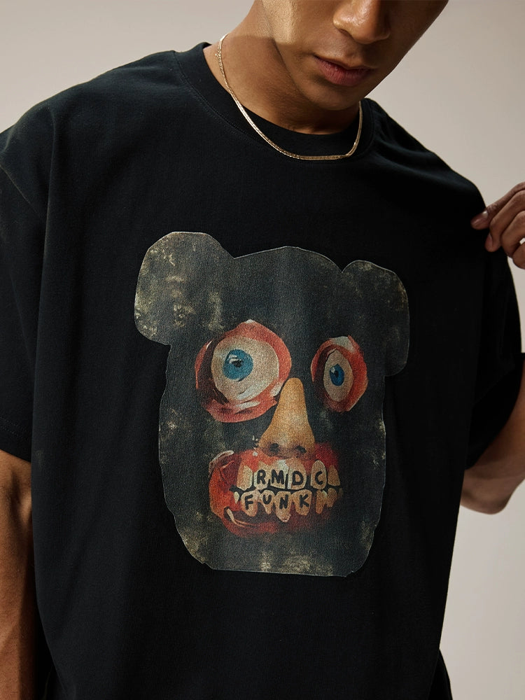 Remedy Bear Print Graphic Tee | Face 3 Face