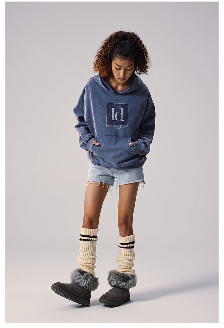 Remedy ID Print Washed Hoodie | Face 3 Face