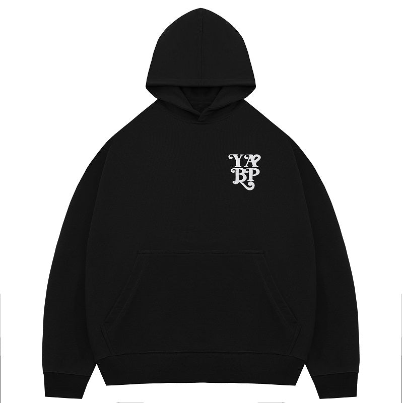 YADcrew x BIPOLAR Embossed Foam Hoodie