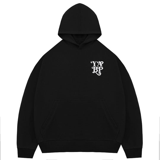 YADcrew x BIPOLAR Embossed Foam Hoodie