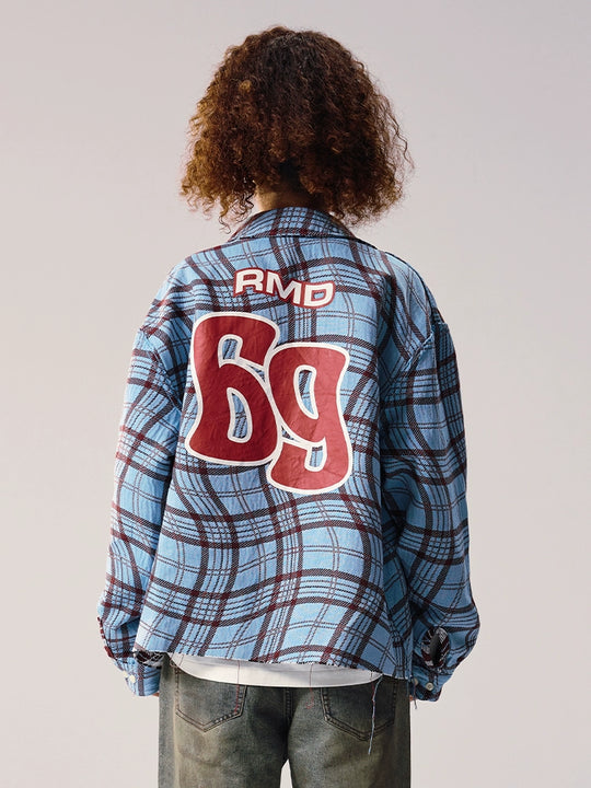 Remedy Wave Plaid Reversible Long Sleeve Shirt | Face 3 Face