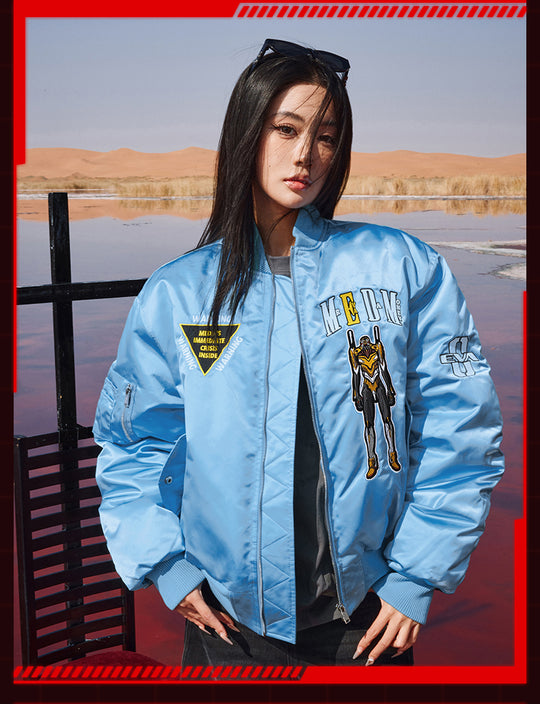 MEDM x EVA Unit-00, Unit-01, Unit-02 MA-1 Bomber Jacket | Face 3 Face