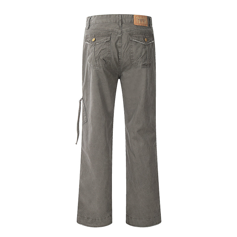 F3F Select Washed Raw Edge Work Pants