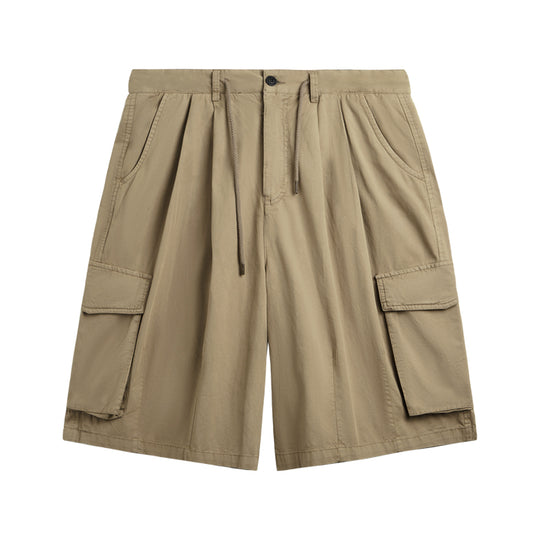F3F Select Multi Pocket Two Tuck Wide Work Cargo Shorts