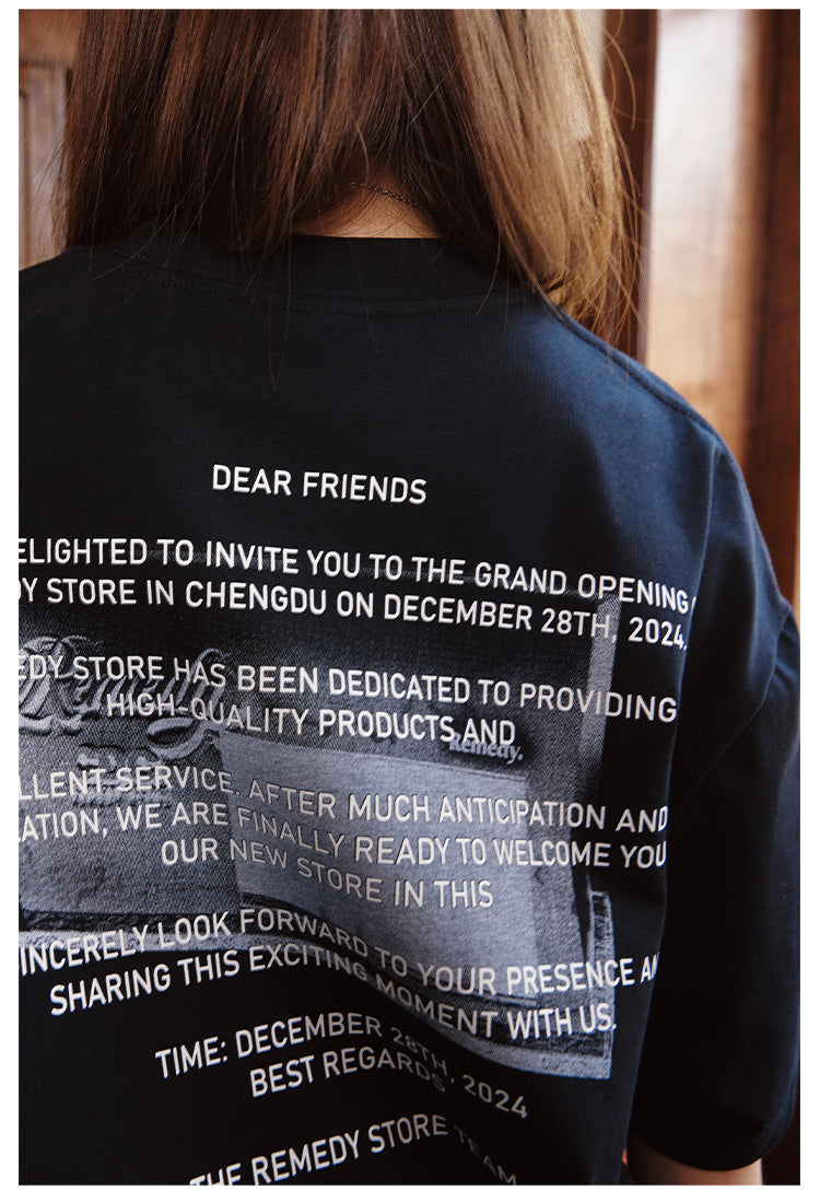 Remedy Store Opening Print Cool Touch Tee | Face 3 Face